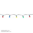 thumbnail image 2 of Holiday Time 35 Guirlandes Lumineuses DEL G13 à Piles, Multicolore, 2 of 4