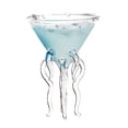 thumbnail image 4 of Fridja Économies d'Été Verre à Cocktail Transparent Méduse Verre à Whisky Vin Champagne, 4 of 5