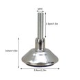 thumbnail image 2 of Glide Leg Feet Modification Support Component Furniture Glides Castor Replacement Furniture Base Fixator Modified Accessories M10*40*59, 2 of 7