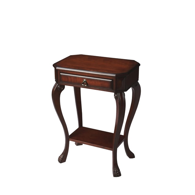 Butler Specialty Table Console Traditionnelle en Lainage de Frêne Olive