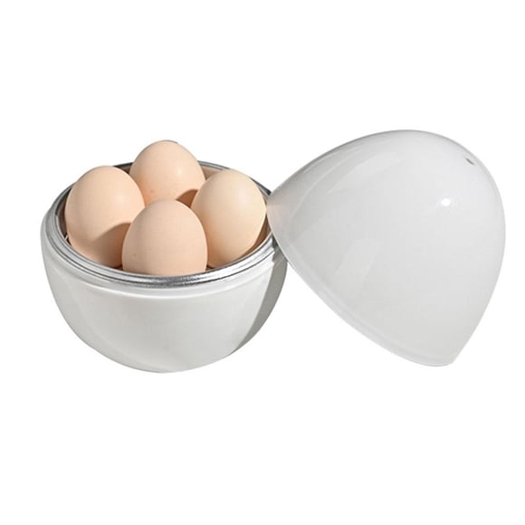 SharkTRUE Hard Boiled Egg Cooker, Cook Eggs in Minutes, Microwave Egg Maker, Microwave Hardboiled Egg Maker, Microwave Egg Cooker for Hard Boiled Eggs, Microwave Egg Boiler Cooker