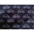 thumbnail image 4 of oneOone Cotton Poplin Fabric Dot & Bicycle Block Print Fabric BTY 56 Inch Wide, 4 of 4