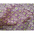 thumbnail image 4 of oneOone Silk Tabby Fabric Diamond Flame Stitch_Printed Craft Fabric BTY 42 Inch Wide, 4 of 4