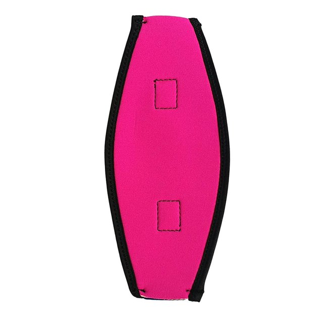 koolsoo Sangle de Plongée Enveloppe de Plongée Tuba Équipement de Natation Accessoire Rose Rouge