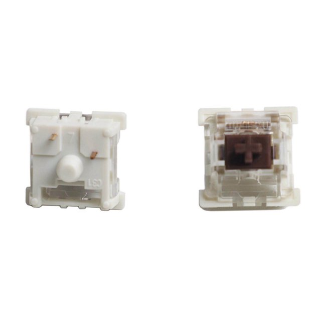 serony Interrupteurs de Clavier Mécanique Axe Interrupteur Interrupteur Mécanique Rouge diy Clavier Pièces de Rechange Interrupteurs à Thé