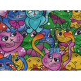 thumbnail image 5 of oneOone Rayon Multicolor Fabric Cat Fabric For Sewing Printed Craft Fabric By The Yard 56 Inch Wide, 5 of 5