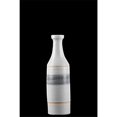 thumbnail image 2 of Urban Trends Collection 46336 Ceramic Round Bottle Vase with Long Neck & Banded Design Body - Small, Multicolor, 2 of 3