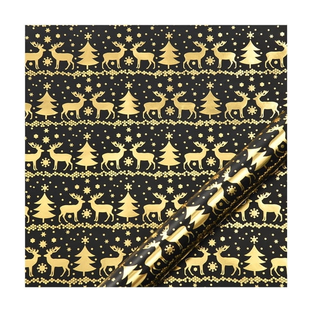 A Value Pack Of Decorative Wrapping Paper Ideal For Covering Gift Boxes And Adding A Cheerful Touch To Your Presents During Holiday Seasons