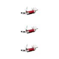 thumbnail image 4 of Baohd Ensemble de Réparation de Vélo Portable Multifonction Mécanicien de Cyclisme Trousse d'Outils de Réparation avec Tournevis Chaîne Rivet Extracteur Clé de Douille Rouge 3 Pcs, 4 of 6