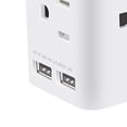 thumbnail image 4 of Multi Plug Outlet Extender Electrical Wall Outlet Splitter with 4 15amp AC Outlets 2 USB Ports US Plug, 4 of 10