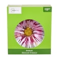 thumbnail image 2 of Mainstays Pink Flower Glass Birdbath with Stake, 2 of 3