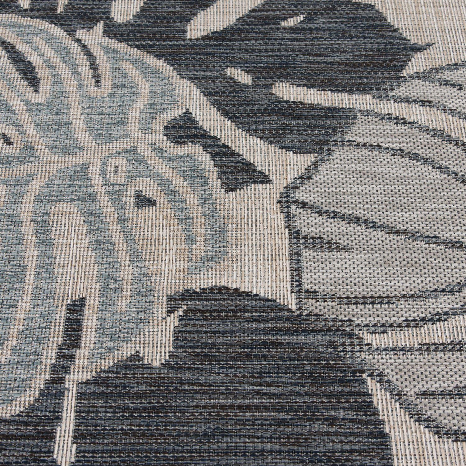 Hayweld Blue and Grey Woven Area Rug