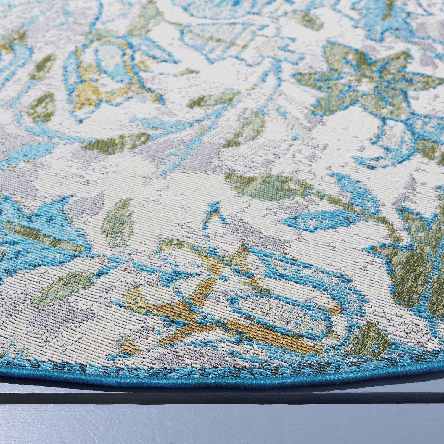 SAFAVIEH Barbados Corwin Tapis Floral Intérieur/Extérieur