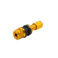 thumbnail image 3 of Unique Bargains 4pcs Gold Tone Bolt In Car Motorcycle Tubeless Wheel Tire Valve Stem w Dust Cap, 3 of 4