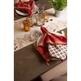 thumbnail image 4 of Design Imports CAMZ10886 Autumn Spice Plaid Napkin Set - Set of 6, 4 of 10