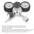 thumbnail image 3 of Beer Keg Regulator, W21.8 Beer Pressure Regulator Clear Dial  for Soda Water, 3 of 7