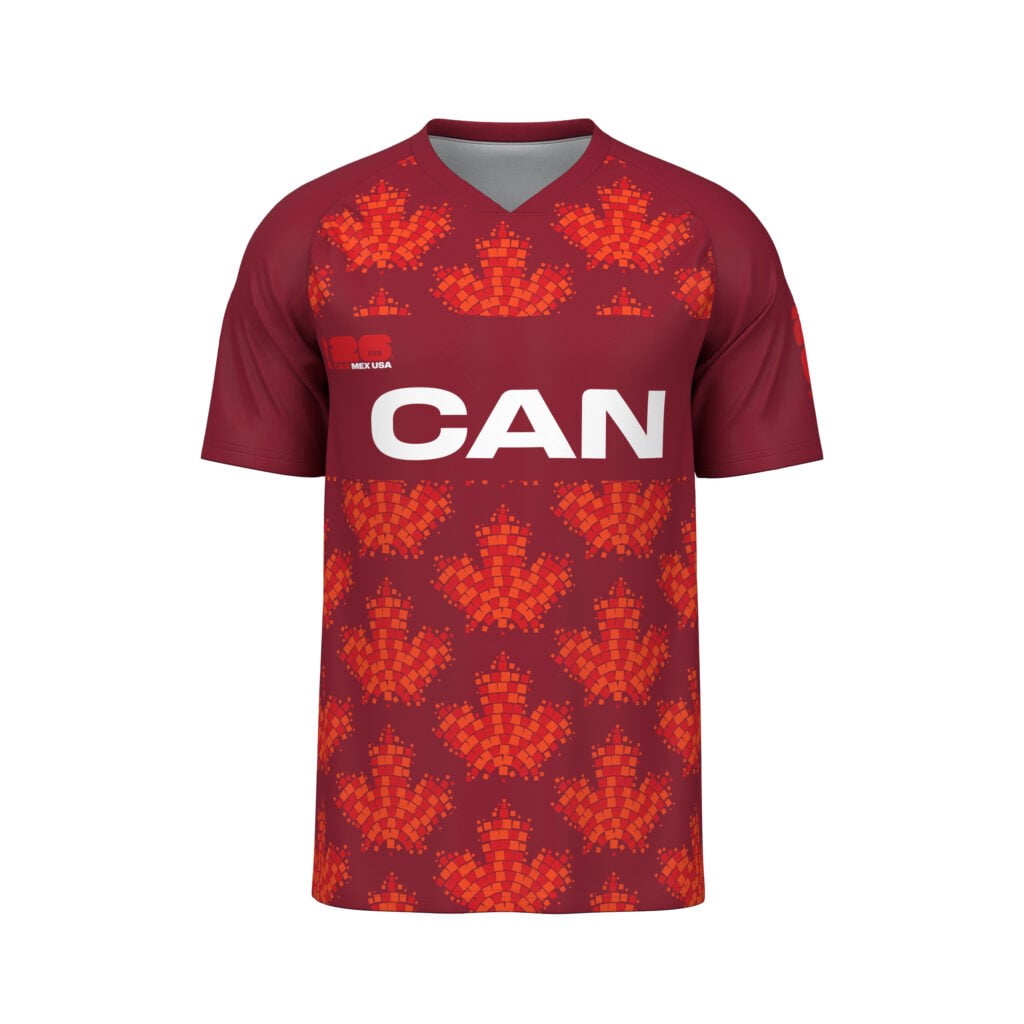 FIFA Adult Men's Canada Red World Cup 2026 Jersey
