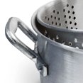 thumbnail image 3 of Bayou Classic Durable 14 Quart Aluminum Fry Pot and Removable Basket, Silver, 3 of 7