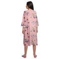 thumbnail image 4 of Moomaya Robe de Nuit d'Allaitement en Coton à Col Rond Imprimée pour Femmes, 4 of 6
