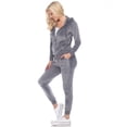 thumbnail image 2 of White Mark Ensemble de Survêtement en Velours pour Femmes, 2 Pcs, 2 of 6