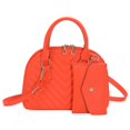 thumbnail image 2 of Pisexur Ladies Fashion Color Leather Versatile Handbag Double Zipper Messenger Bag on Clearance, 2 of 9