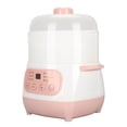 thumbnail image 1 of 1L Electric Stew Pot - Smart Prevent Dry Burning Cooker with Time Appointment, Ceramic Soup Pot for Home Kitchen, 1 of 8