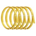 thumbnail image 1 of Unique Bargains Bamboo Strips for Weaving 7/16' x 10 Ft Thin Flat Wicker Rattan Cane Reed, Yellow, 5 Pack, 1 of 6