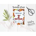 thumbnail image 3 of Darling Souvenir Multicolor Birthday Invitation Card Printable Fill or Write In Blank Invites Party Supplies Pack Of 28 5 x 7 Inches, 3 of 5
