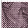 thumbnail image 4 of Soimoi Purple Heavy Canvas Fabric Circle Art Geometric Print Sewing Fabric Yard 58 Inch Wide, 4 of 5