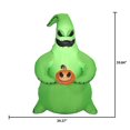 thumbnail image 2 of Oogie Boogie w/Jack Pumpkin Head - Inflatable, 2 of 6