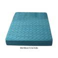 thumbnail image 3 of Quilted Fitted Sheet for Mattress Protection, Winter Warm & Breathable, Non-Slip Cotton-Like Polyester Cover, 90x200x30cm, 3 of 7