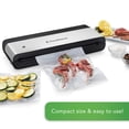 thumbnail image 2 of FoodSaver VS0150 PowerVac Machine Compacte de Mise sous Vide, Rangement pour Scelleuse sous Vide Verticale, Noir, 2 of 4