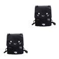 thumbnail image 1 of Transemion Men S Backpack Rugged And Durable Construction Travel Fun Canvas Backpack White-Cat 2Set, 1 of 6