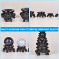 thumbnail image 4 of Miangastore 1PC Resin Crystal Ball Display Base Stand Holder Household Office Decor, 4 of 8