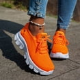 thumbnail image 2 of Womens Chunky Walking Shoes Comfortable Arch Support Orthopedic Woven Non Slip Jogging Work Fashion Sneakers, 2 of 6