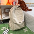 thumbnail image 1 of Cute Backpack Color Backpack School Bag Casual Backpack Cute Color Backpack Lightweight Large Capacity Student Book Bag School Bag Casual Daypack For Outdoor Travel Camping Picnic, 1 of 8