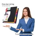 thumbnail image 5 of Refillable Notebook + Study App, College Ruled Paper Tabs and Dividers for Women Teachers Work, School & Office Supplies, 5 of 5