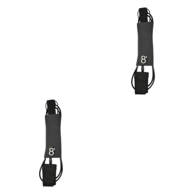 relayinert 1/2/3/5 Leg Rope Paddleboard 7mm Thick Foot Rope Tether Shortboard Surfboard Leash 8ft 2PCS