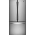 thumbnail image 1 of GE 18.6 Cu. Ft. Counter-Depth French-Door Refrigerator Fingerprint Resistant Stainless Steel - GWE19JYLFS, 1 of 5