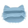 thumbnail image 4 of Cat Corner Self Groomer, Cat Itch Board Meditation Blue Soft Touch  For Kittens For Dogs L, 4 of 8