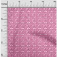 thumbnail image 2 of oneOone Velvet Pink Fabric Abstract Sewing Craft Projects Fabric Prints By Yard 58 Inch Wide, 2 of 4