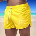 thumbnail image 3 of Men's Board Shorts Spring and Summer Splicing Swimming Trousers for Beach Surfing Activities, 3 of 3