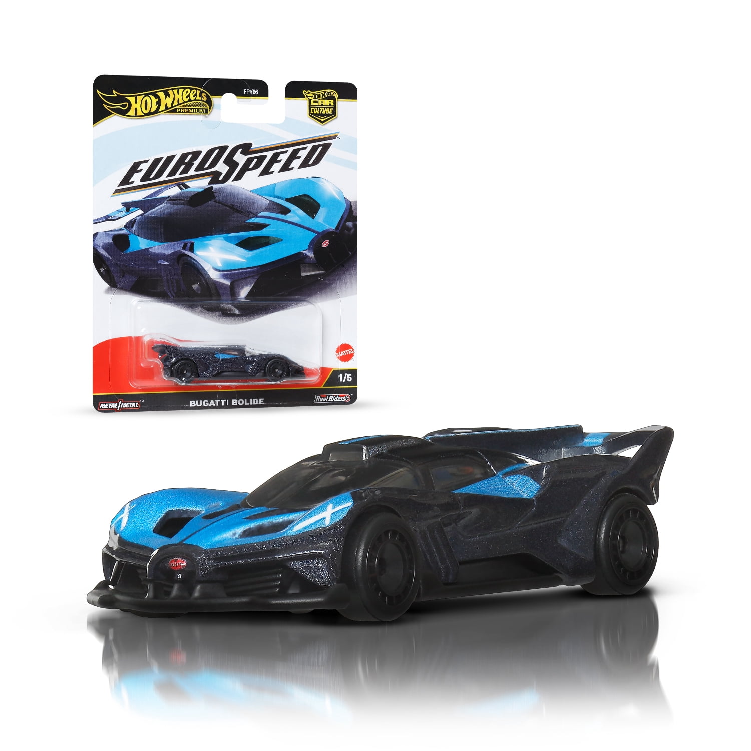 Hot Wheels Bugatti Bolide Véhicule Premium Car Culture échelle 1/64
