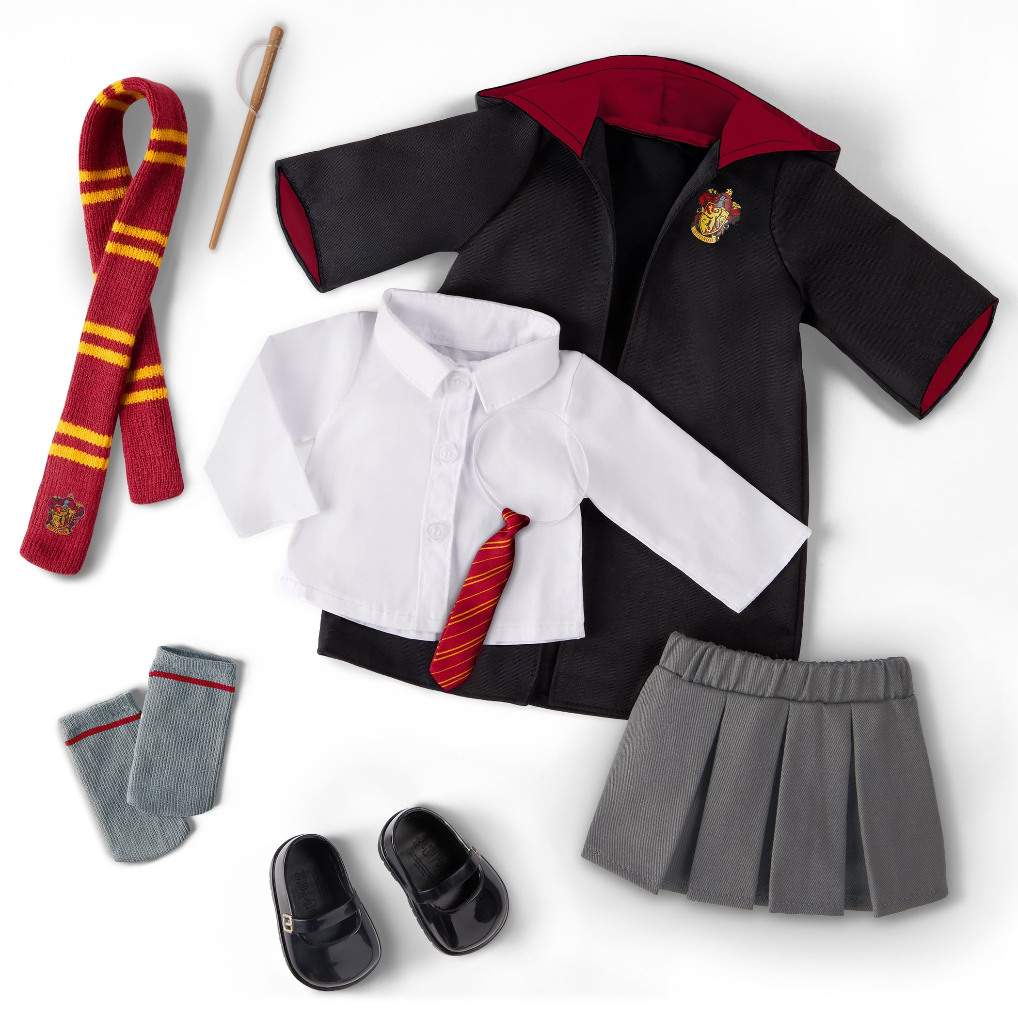 Uniforme scolaire Gryffondor Harry Potter pour poupées de 18 pouces