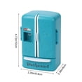 thumbnail image 3 of Miniature Food Toy Simulation Mini Refrigerator Doll House Kitchen Scene Decoration Funny Children's Play Simulation Refrigerator Kitchen Toy, 3 of 6