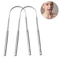 thumbnail image 2 of Tongue Scraper For Salon And Home, Ergonomic Design Flexible Yet Sturdy Non-synthetic Handles Anti-gagging Ridge Better Than Plastic For Improved Oral Health And Hygiene, 2 of 8