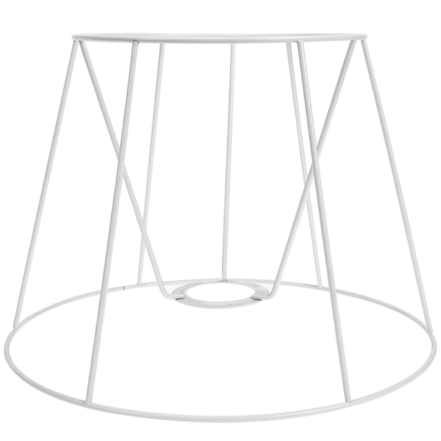Miangastore Pendant Light Shade DIY Lampshade Frame Metal Lampshade Bracket Replacement