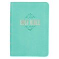 thumbnail image 1 of Sainte Bible: KJV Édition Compacte en Gros Caractères: Aqua, 1 of 3