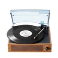 thumbnail image 1 of VEVOR Tourne-Disque Bluetooth à 3 Vitesses avec Courroie, Haut-Parleurs 3 W, 1 of 9