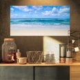 thumbnail image 1 of Design Art - Plage Tropicale Bleu Serein, 1 of 3